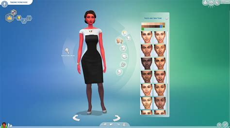 New Base Game Skin Tone Bright Red Sim No Cc In My Game