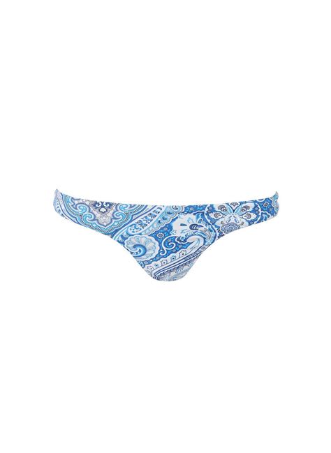 melissa odabash barbados blue paisley underwired cup bandeau bikini official website