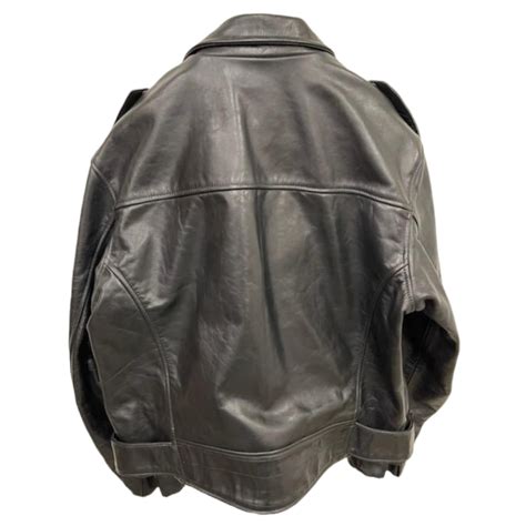 Rare Vanson Force Highway Patrol Leather Jacket Gem