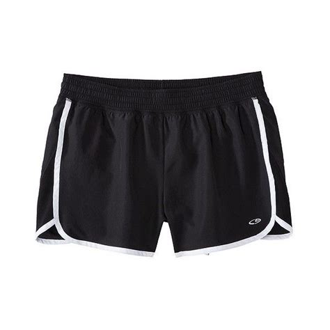 C9 Champion Women S Woven Run Short Black White Xxl 17 Liked On Polyvore Featuring Activewear