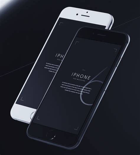 Iphone 6 And Iphone 6 Plus Free Mockups