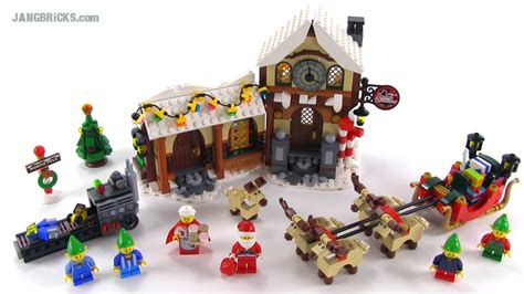 Lego Creator 10245 Santas Workshop 2014 Set Review