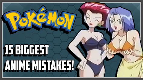 15 Of The Biggest Mistakeserrors In The Pokemon Anime Youtube