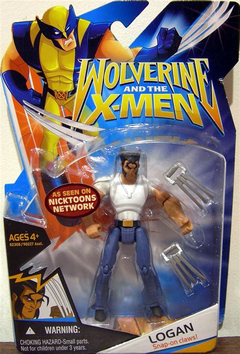 Logan Wolverine X Men White Shirt Action Figure