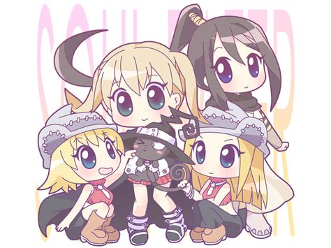 Free Download Chibi Soul Eater Girls Wallpaper Soul Eater Anime