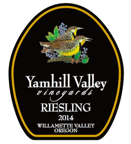 Yamhill Valley Vineyards 2014 Estate Riesling McMinnville 18