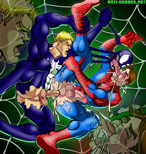 Rule 34 Anti Eddie Brock Gay Marvel Peter Parker Spider