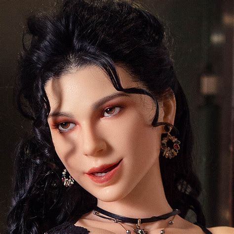 silicone sex doll head with real oral hole mobile jawbone implanted hair ebay