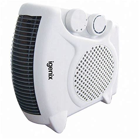 Igenix Ig Portable Electric Fan Heater With Heat Settings W