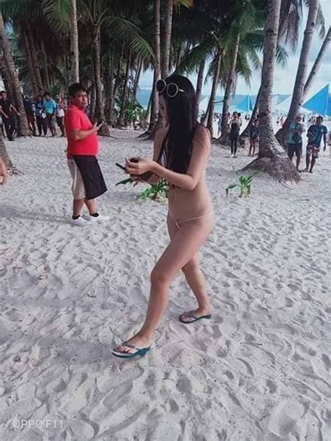 Taiwanese Tourist Lin Tzu Ting String Bikini Uncensored Pictures