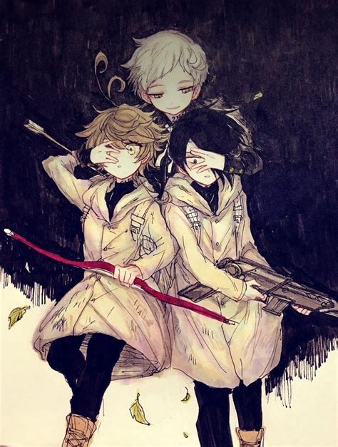 Pin By Feyza ⚡ On The Promised Neverland Anime Neverland Art Neverland