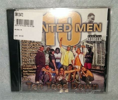 Rare 10 Wanted Men Ten Toes Down Sealed New Tommy Wright Iii Memphis