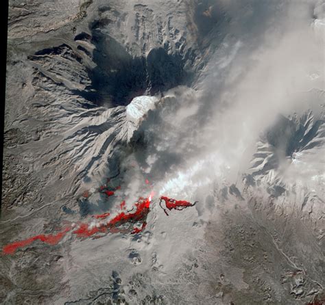 Terrology Plosky Tolbachik Volcano Eruption