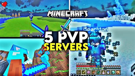 Top 5 Best Pvp Servers For Minecraft Pe Pvp Server For Mcpe Youtube