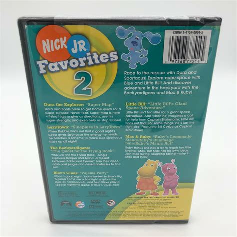New Nick Jr Favorites Vol 2 Dvd 2005 97368775145 Ebay