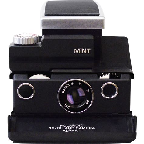 Mint Camera Slr670 S Noir Instant Film Camera 4971820481293 Bandh