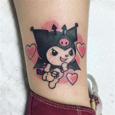 Kuromi Tattoo Cute Tattoos Hello Kitty Tattoos Pretty Tattoos