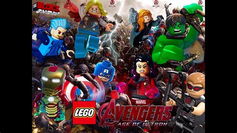 Lego Avengers Age Of Ultron Comic Con Trailer Youtube