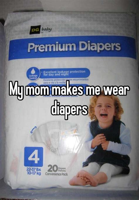 mom makes me wear diapers news viral today