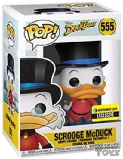 Scrooge Mcduck Ducktales Pop Vinyl Disney Funko Red Coat
