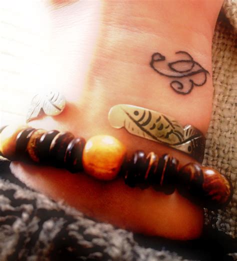 Another option is to use a smartphone app. Wrist Letter Tattoo, placement, size | ink | Pinterest ...