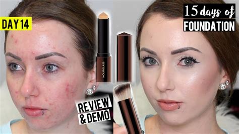 New Hourglass Vanish Seamless Foundation Stick First Impression Review