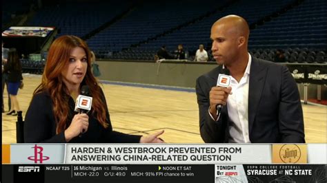 NBA THE JUMP Rachel Nichols On Harden Westbrook Preventer From