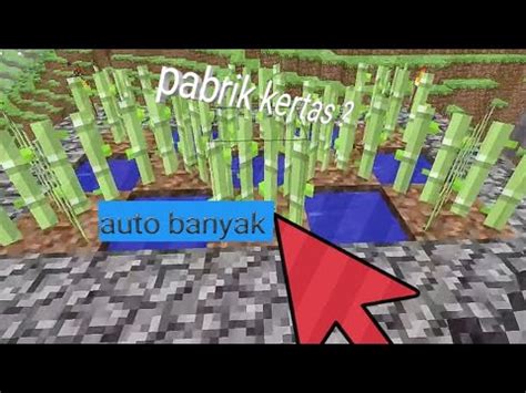 Cara buat adonan untuk menggoreng. Cara buat farming kertas/pabrik kertas di Minecraft pocket ...