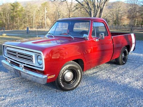 1972 Dodge D100 Short Bed Pick Up 440 At Drive Home This Cool Muscle