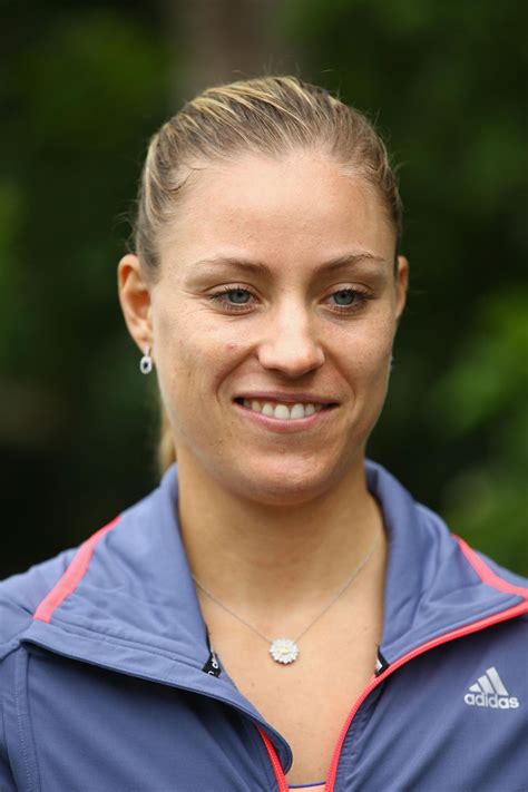 Angelique Kerber Media Day Sony Open At Crandon Park Tennis Center