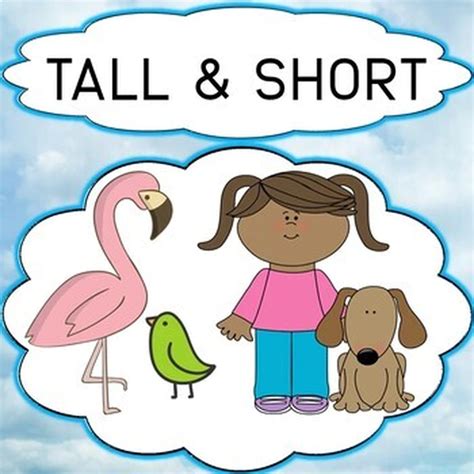 Tall And Short Picture Cards Speech And Language This Or That Questions