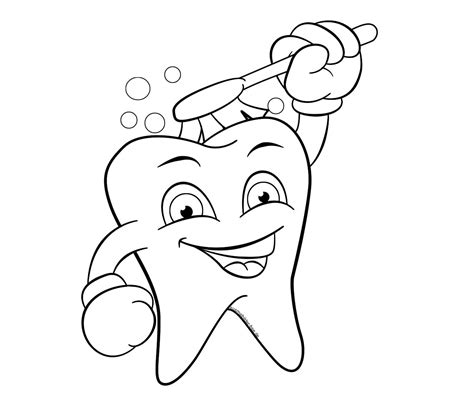 Wann muss eigentlich ein zahn gezogen werden und was passiert beim zahnarzt? zahn ausmalbild zum ausdrucken bilder kostenlos | Ausmalbilder, Ausmalen, Kostenlose ausmalbilder