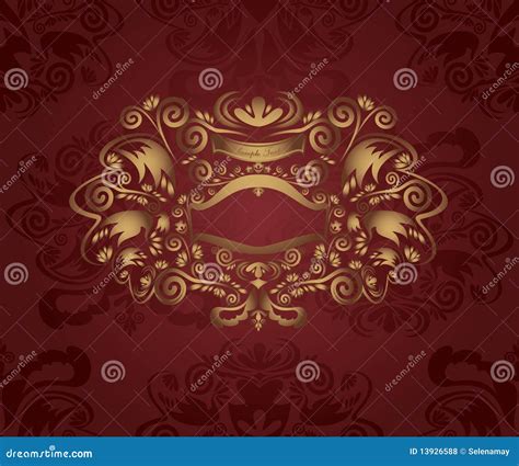 Abstract Royal Frame Stock Vector Illustration Of Empty 13926588