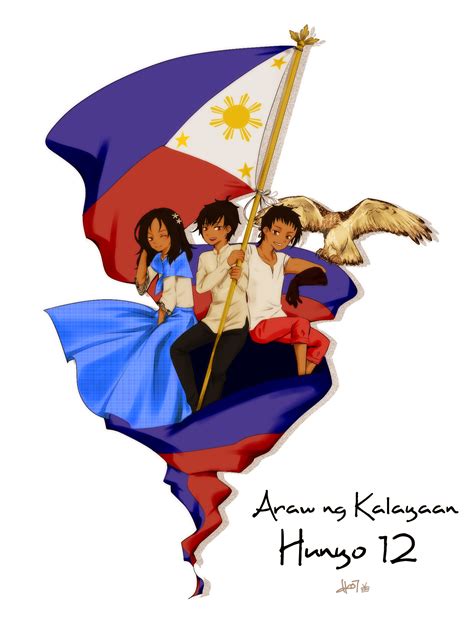 Philippine Independence Day Easy Kalayaan Poster Draw