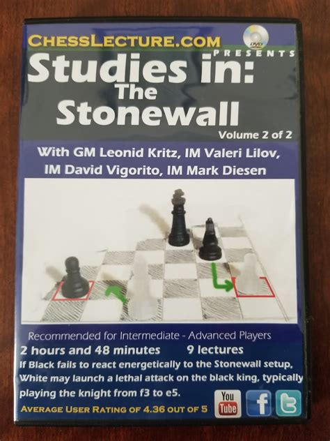 Path To Chess Mastery Video Completed Studies In The Stonewall Volume 2