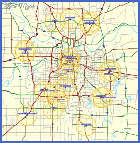 Kansas City Metro Map Map Travel Holiday Vacations