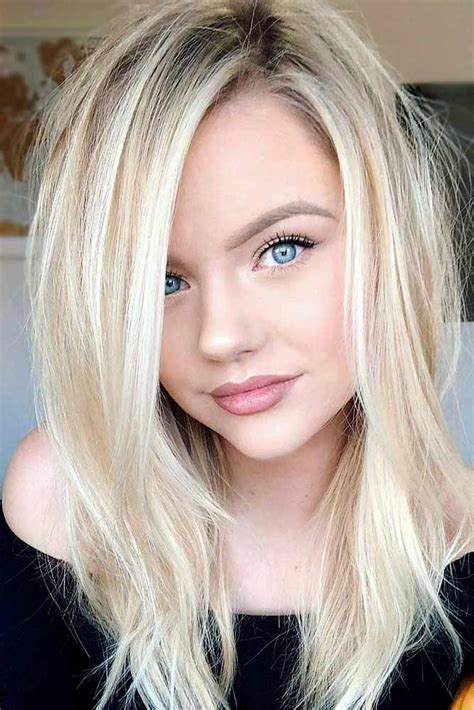 Hair Styles For A Blonde Hair Blue Eyes Girl