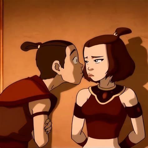 Sokka And Suki In Avatar Picture Avatar Airbender Aang The