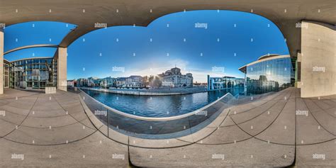 360° View Of A 360° Equirectangular Panoramic Photo Of The German