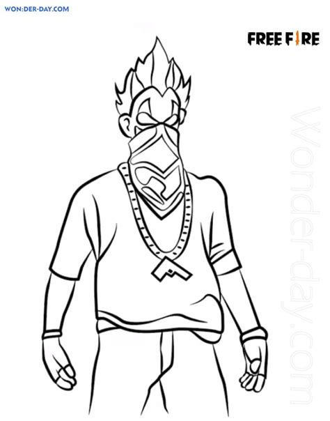 Maxwell ofrece en autosuperación 101 los principios esencialesque. Dibujos de Free Fire Para Colorear | WONDER DAY — Dibujos ...