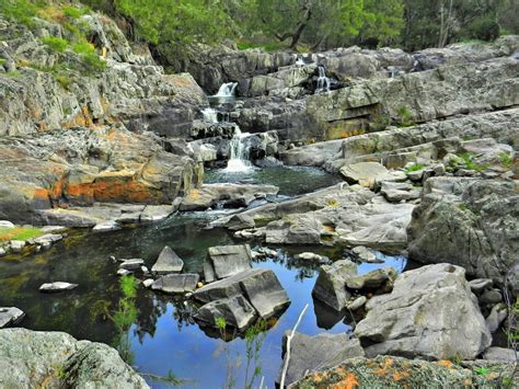 Wallpaper Landscape Waterfall Rock Nature River Rocks Valley