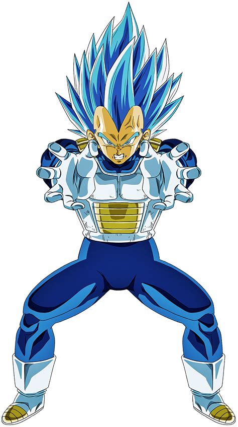 Vegeta Ssj Blue Full Power Universo 7 Personajes De Dragon Ball