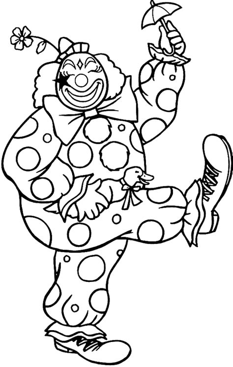 Clown 2 Coloring Page Free Printable Coloring Pages For Kids