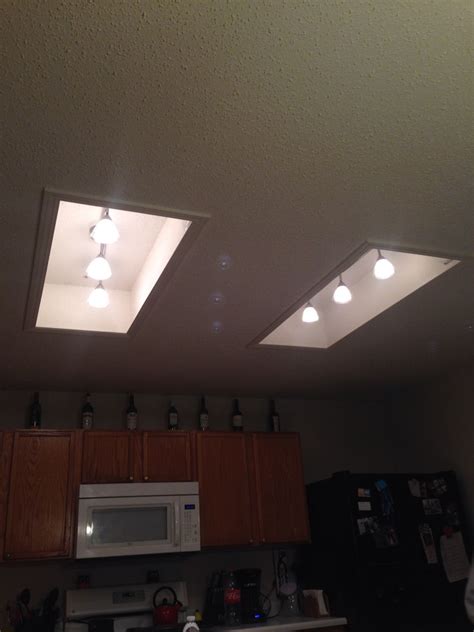 Ideas For Replacing Fluorescent Lighting Boxes In Kitchen Home Design