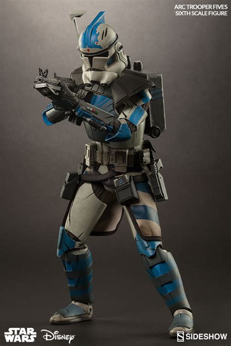 Star Wars Arc Clone Trooper Fives Phase Ii Armor Sixth Scal Sideshow