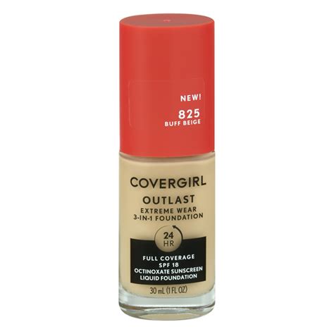 Save On Covergirl Outlast Extreme Wear 3 In 1 Foundation Spf 20 Buff