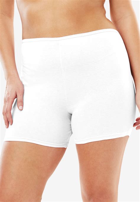 3 Pack Cotton Boxer Woman Within