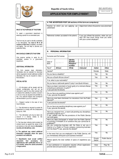 Z83 Form 2022 Fill Online Printable Fillable Blank Pdffiller