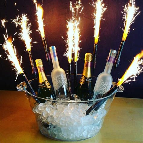 Champagne Bottle Sparklers Are Great For New Years Eve Celebrations