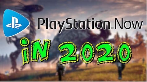 Trying Playstation Now In 2020 Youtube